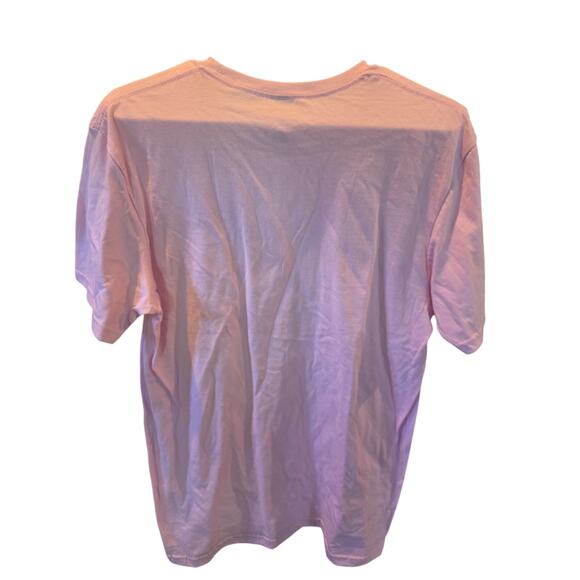 Gildan Soft Style Raccoon Funny T Shirt M Womens Pink Not My Trash Short Sleeve - Picture 6 of 6